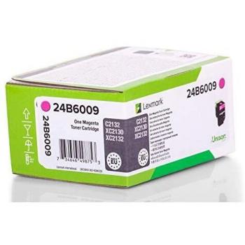 Lexmark 24B6009 - Tóner láser para XC2132, color magenta