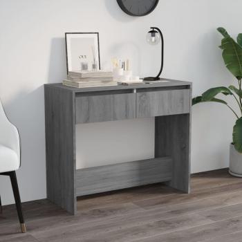 Consola de Acero Sonoma Gris 89x41x76,5 cm