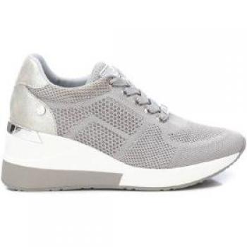 Zapatillas Xti 142419 Mujer Gris con Cuña de 7cm
