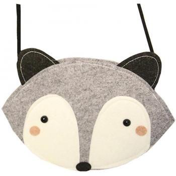 SMARTLADY Bebé Niña Bolso Bandolera Zorro Diseño Algodón Paño Moda Linda Bolsos de Hombro