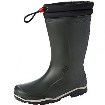 Dunlop Blizzard Winter Safety Wellington Boot - Green Size 10.5