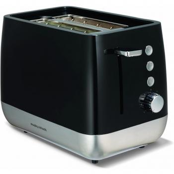 Morphy Richards Chroma - Tostador Negro, Metálico