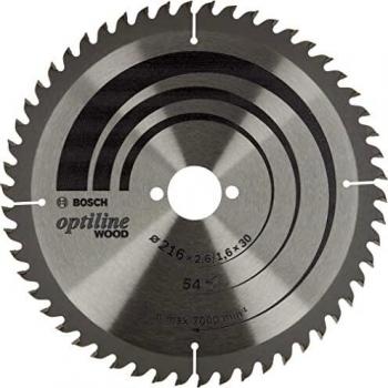 Sierra Circular Bosch Optiline Wood 216 X 30 X 2.6/1.6 X 54T
