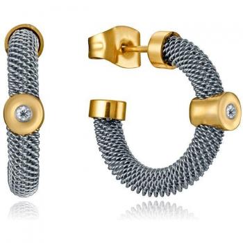 PENDIENTES VICEROY 6482E01000 IP DORADO DIAMANTES