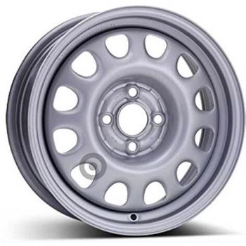 Rueda de Acero Alcar 6x15 4x100 ET35 Plata