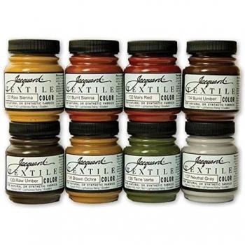 Tessile jacquard colore vernice Set-terra toni