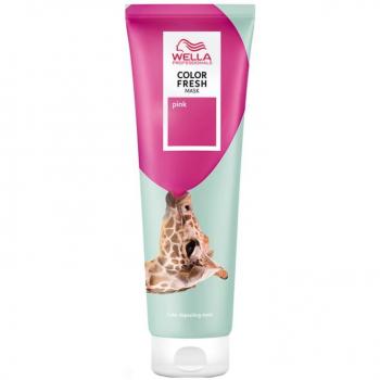 Mascarilla Color Fresh - 150 ml - Wella - Mascarilla con pigmento para reavivar y dar tonalidad al cabello en tonos Rosa, Toque Chocolate y Brillo Dorado