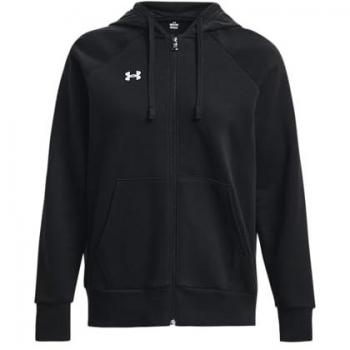 Under Armour Women's Rival Fleece Full Zip Hoodie - Black - XL