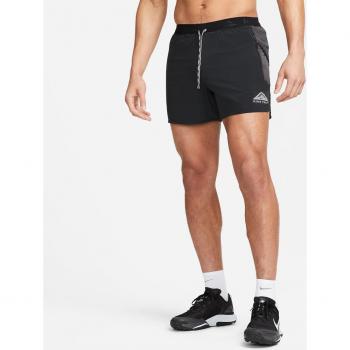 Nike - Short de hombre Dri-FIT Trail con malla interior de 13 cm - Negro (XL)