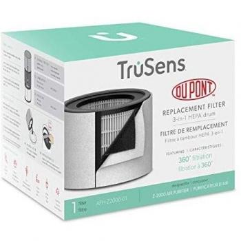 Filtro de recambio hepa más tambor dupont para purificador trusens z2000 leitz 2415107