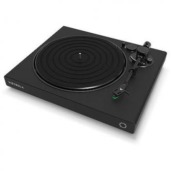 Victrola Giradiscos Hi-Res Onyx con Audio Technica AT-VM95E y Bluetooth