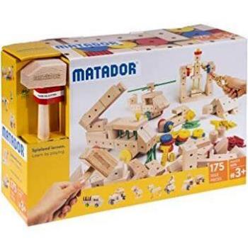 Baukasten de Madera MATADOR® Maker M175 - 175 Piezas, A partir de 3 Años, Juguete Educativo