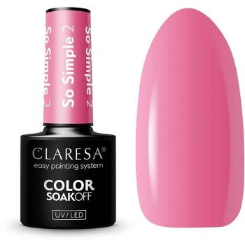 Claresa Esmalte Semipermanente Soak Off So Simple Tono 02 5g