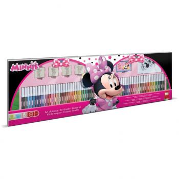 Set de Sellos y Marcadores Multiprint Minnie Mouse 60 Piezas