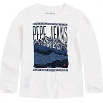 Pepe Jeans - Bryan JR - Camiseta Manga Larga NIÑOS Olas