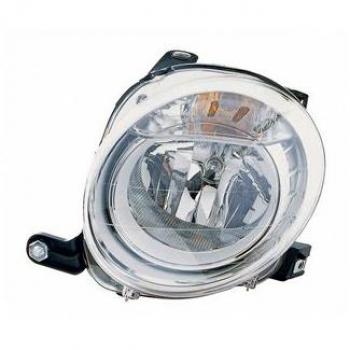 Faro Delantero Izquierdo H7 con Clignotante para Fiat 500 (2007-2015) Van Wezel 1604961M