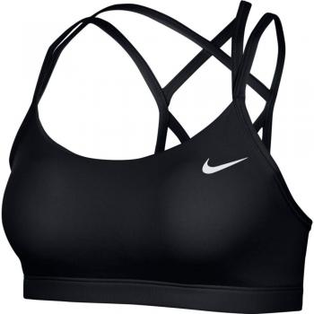 Nike Favorites Strappy Bra Sports, Mujer, Black/White, M