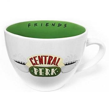 Pyramid International Taza de Café Grande Central Perk, cerámica, Blanco, Talla Ãšnica