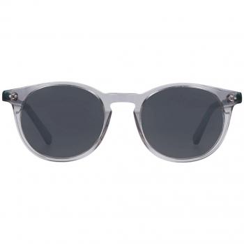 Oval Full Rim Plastic Kids' Prescription Sunglasses Grey Size 45 - SmartBuy Kids