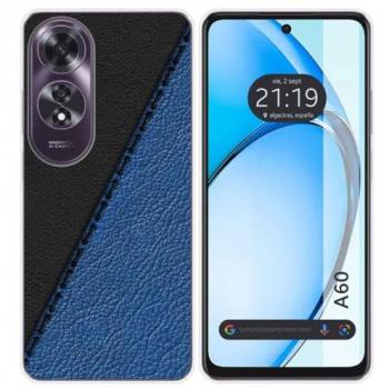 Funda Silicona para Oppo A60 4G diseño Cuero 02 Dibujos
