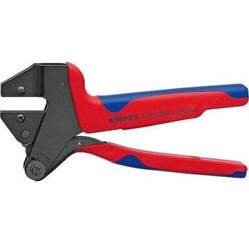 Knipex 97 43 200 A - Alicate para crimpar terminales (para mordazas intercambiables)