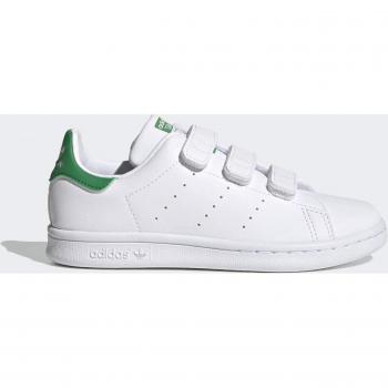 Zapatillas Adidas Stan Smith CF C para niños, color blanco y verde, talla 31.5 EU