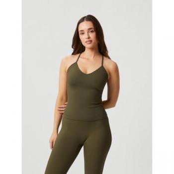 Björn Borg Studio Rib Strap Tank Green, XL