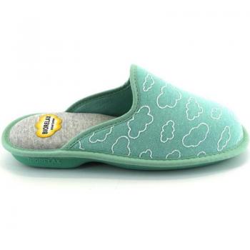 Zapatillas de casa de mujer COSDAM 4109 22 azul aguamar