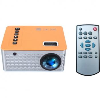 Microproyector LED UNIC UC28D, 480x272 píxeles, compatible con 1080P, HDMI y USB, portátil para reproducción multimedia en el hogar