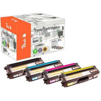 Multipack de Toner Peach TN-423 Compatible con Brother (Negro, Cian, Magenta, Amarillo) - 4 Piezas