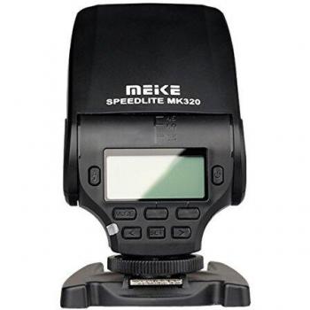 Meike MK-320 TTL Flash Speedlite para Panasonic Lumix DMC GF7 GM5 GH4 GM1 GX7 G6 GF6 GH3 G5 GF5 GX1 GF3
