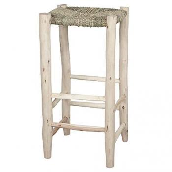 Taburete Alto de Madera Tulane - Misterwils Muebles para Almas Libres