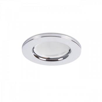 Aro Foco Downlight Circular Sara Acero 81mm - Cromado