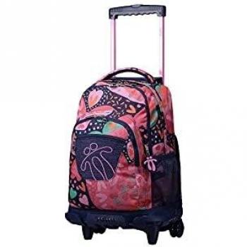 TOTTO MORRAL Rue BOMPER RENGLONES Mochila con Ruedas, Juventud Unisex, Estampado