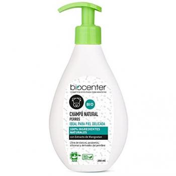 Champú ecológico y vegano para perros de pelo largo y corto, 250 ml, Biocenter