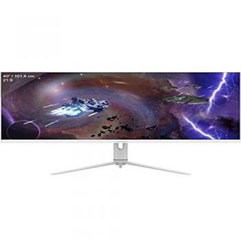 LC-Power LC-M40-UWQHD-144 Pantalla para PC 101,6 cm (40) 3440 x 1440 Pixeles UltraWide Quad HD Blanco, Monitor Gaming LCM40UWQHD144 40