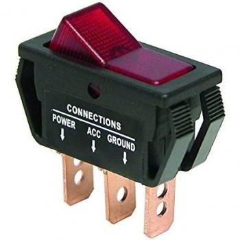 Interruptor On/Off CARPOINT 0810682 Rojo