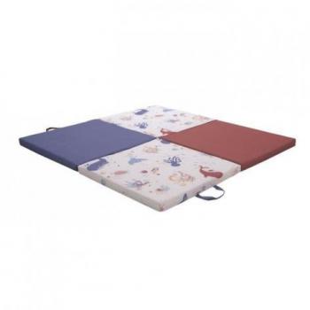 Alfombra de juego Tineo Treasures of the ocean 3 in 1 120 x 120 cm Multicolor