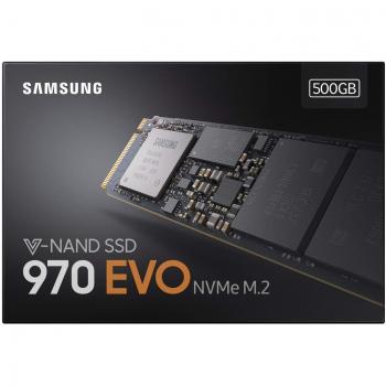 Samsung 970 EVO 500 GB V-NAND M.2 PCI Express Solid State Drive - Black