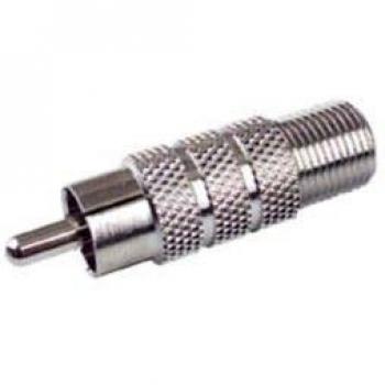 ElectroDH Adaptador F Hembra A RCA Macho Metalico
