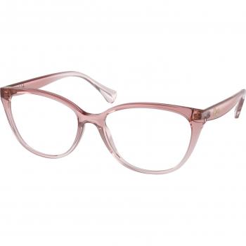 Ralph by Ralph Lauren RA7135 6125 Women’s Eyeglasses Pink Size 55 - Frame Only - Blue Light Block Available