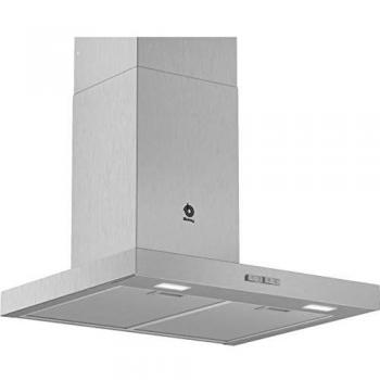 Balay 3BC066MX Decorative Wall Hood, 60 cm, Stainless Steel, 590 m³/h, Class B