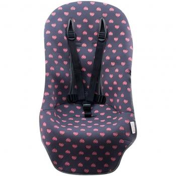 Colchoneta para silla Bugaboo Cameleon 3 Jyoko - Colchoneta compatible, diseño Fluor Heart, acolchado suave, fácil de instalar y limpiar