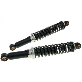 Amortiguador de 340 mm ajustable negro para Puch