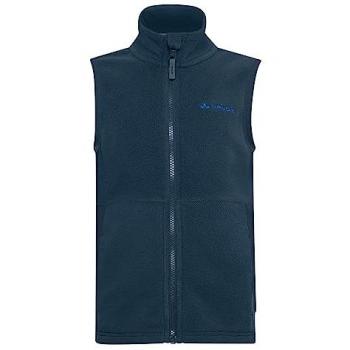 VAUDE Kids Pulex II Fleece Vest - Unisex Outdoor Jacket (Blue, Size 110/116)