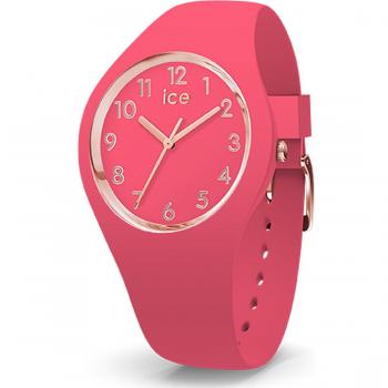 Reloj Analógico de Cuarzo para Mujer Ice-Watch Glam Colour Frambuesa con Correa de Silicona Pequeño 015331