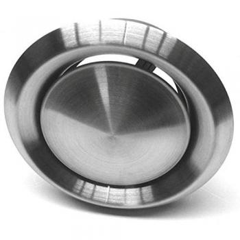 Rejilla de Ventilación Metálica Lacada Blanca 0,6 mm 17 x 17 cm