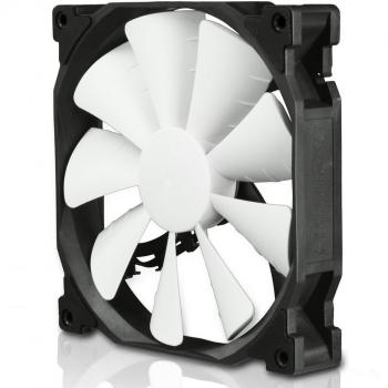 Phanteks PH-F140SP - Ventilador para Caja de Ordenador, Negro y Blanco
