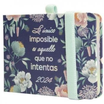 Finocam Mínimal Design M0 Agenda 2024 Semana Vista Vertical Imposible Encuadernada 104x73mm Español Multicolor Multilingüe
