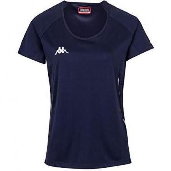 Kappa Fania Women's Athletic Jersey - Navy Blue, Size 8Y
